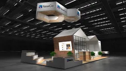 20x50 Île booth design by Reaction Space